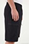 Normal Fit Cargo Pocket Elastic Waist Bermuda Shorts Men's Shorts 693263 - 6