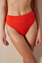 Basic Super High Leg Coral Bikini Bottom - 4