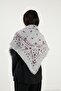 Fringed Ethnic Patterned 100 X 100 cm Shawl Women's Shawl 6941302 - 4
