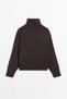 %100 yün oversize triko kazak - 8