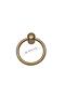 Ring Pendulum Antique Yellow Single Screw Furniture Handle Knob - 2