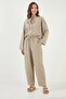 High Waist Tie-Up Tapered Leg Comfortable Pants Women's Pants 6923905 - 2