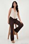 Cotton Regular Fit V-Neck Button Detailed Summer Blouse Vest Women's Vest 5866661 - 6