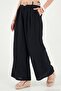 Linen Comfortable Fit High Waist Belted Trousers Women's Pants 145m39916 - 2