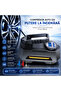 Compresor auto 12V DC-150 Psi, 120W, lanternă LED, argintiu - 2