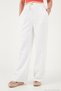 High Waist Wide Leg Lyocell Trousers Women's Pants 668Yp4707 - 5