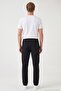 Normal Fit Elastic Waist Straight Leg Trekking Pants Men's Pants 693159 - 7