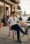 Striped Short Sleeve Buttoned Polo t Shirt Men's Polo t Shirt 5904026 - 3