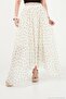 Polka Dot Asymmetrical Chiffon Long Skirt Women's Skirt 6833465 - 6