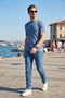 Slim Fit Low Waist Skinny Leg Jeans Men's Jeans 1115C69Napoli