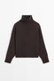 %100 yün oversize triko kazak - 5