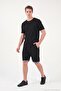 Scuba Fabric Double Layered Tie-Up Shorts with Leg Detail Men's Short 5908091 - 3