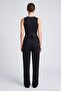Soft Textured Tie-Back Lace Crop Pajama Set Women's Pajama Set 6575015 - 7