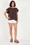 Cotton Comfortable Fit Crew Neck t Shirt Women's t Shirt 5866955 - 5