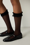 Grace Black Trouser Socks - 4