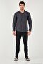 Normal Fit Cargo Pocket Elastic Waist Trekking and Courier Pants Men's Pants 693710 - 3
