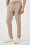 Slim Fit Normal Waist Tapered Leg Trousers Men's Pants 6843654 - 4