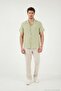 Cotton Regular Fit Classic Collar Short Sleeve Shirt Men's Shirt Cf26S125404 - 2