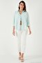 Cotton Regular Fit Long Sleeve Plain Shirt Women's Shirt Cf25S168305 - 2