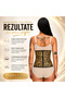 Corset modelator talie Sofia CONCEPT®, 100% Latex, Imprimeu leopard - 4