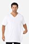Men's V-Neck Short Sleeve Plus Size Basic T-Shirt 100% Cotton Combed - 2