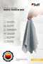 Geissblatt Bathroom Microfiber Cloth Professional Water Stain Remover Bathroom Drying Cloth 70X50 cm Gray - 3