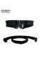 Warrior Duty Belt Molle Quick Release with Metal Buckle Black - 3