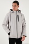 Regular Fit Removable Hooded Pocket Coat Men's Coat 497Albert - 5