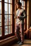 Plaid Pocketed Elastic-Waist 100% Cotton Regular Fit Pajama Set Men’s Pajama Set 657200
