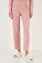 Regular Fit Shirt Collar Front Buttoned Fleece Pajama Set Women's Pajama Set 6571009W4 - 4