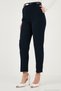 Tapered Fit High Waist Narrow Leg Belted Carrot Pants Women's Pants 6923854 - 6