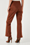 Scuba Suede High Waist Wide Leg Pants Women's Pants 5865974 - 7