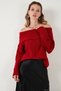 Standard Fit Madonna Collar Knitwear Sweater Pullover 4615216 - 7