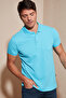 Cotton Regular Fit Buttoned Polo Collar T-Shirt Men POLO COLLAR T-SHIRT 5902127 - 2