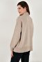 Oversize Fit Turtleneck Soft Textured 2'Li Package Knitwear Sweater Women Sweater 680Kz00469S2 - 5