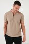 Cotton Regular Fit Half Zipper t Shirt Men's t Shirt 5902653 - 6