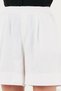 Cotton Standard Fit High Waist Stitched Detailed Shorts Women's Shorts 668Yp4921 - 6