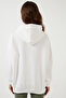 Regular Fit Cotton Hooded Collar Hooded Winter Sweatshirt Women's Sweat 5863854 - 6
