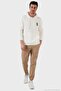 Cotton Regular Fit Kangaroo Pocket Hooded Sweat Men's Sweat 6141006B - 2