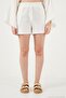 Cotton Comfort Fit Round Neck Shorts Muslin Set Women's Set 5866317 - 4
