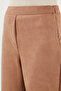 Scuba Suede High Waist Wide Leg Pants Women's Pants 5865974 - 5
