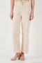 Cotton Relaxed Fit High Waist Wide Leg Pants Women's Pants 668Yp5118 - 3