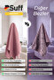Geissblatt Microfiber Bathroom Cleaning Cloth 50X40 cm Pink - 5