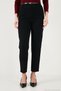 Tapered Fit High Waist Narrow Leg Belted Carrot Pants Women's Pants 6923854 - 5