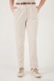Stretch Cotton Regular Fit High Waist Straight Short Leg Belted Trousers Women's Pants 668Yp5335 - 3