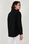 Regular Fit Laced Pocket Detailed Long Sleeve Shirt Women's Shirt 6773215 - 7