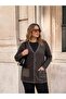 Steel Knit Classic Leopard Pattern Tricot Jacket