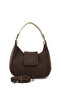 Women's Brown Long Strap Shoulder Bag