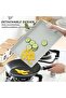 Wooden Cutting Board with Pull-Out Storage Tray,Multi-Function,Anti-Skid & Hangable,Grey - 3