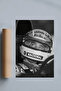 Ayrton Senna- poster tablo - 2